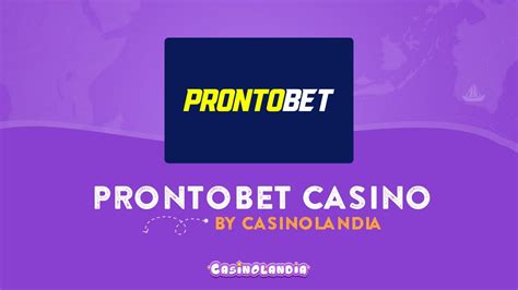 Prontobet casino Mexico